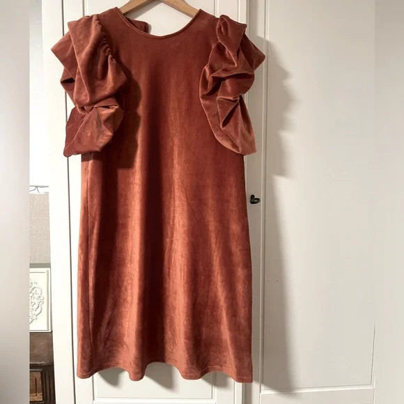 Thml Dresses | Thml Ribbed Dress Nwot | Color: Orange | Size: S | Msignor85's Closet